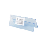 Табличка информационная, 210х80 мм (домик), настольная, двусторонняя, оргстекло