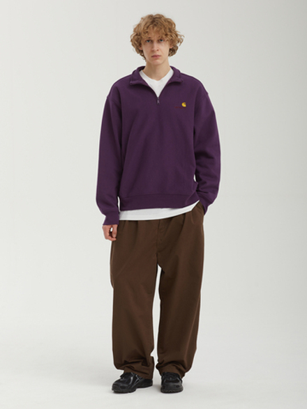 Мужская Толстовка Half Zip American Script