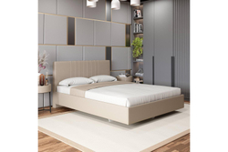 Кровать с латами Соло 180*200, Светло-бежевый