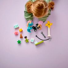 Конструктор LEGO DUPLO 10985 Ветряная турбина и электромобиль