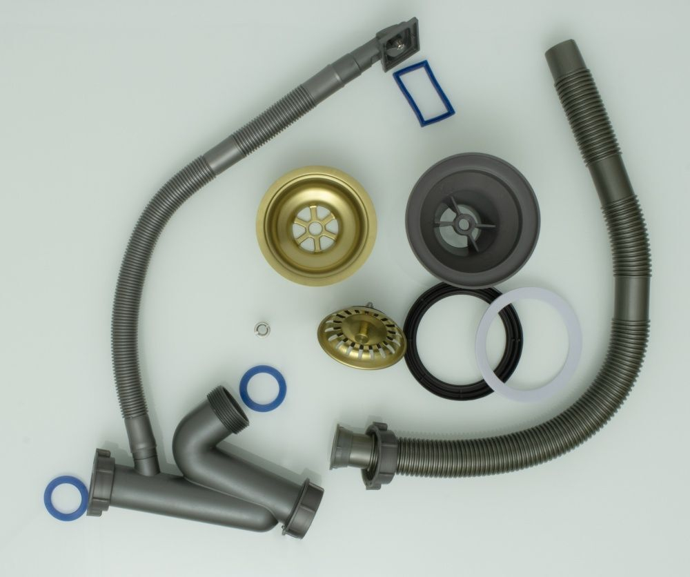 Мойка НЕРЖ  58х48  (МАТ. ЗОЛОТО) с дозатором HANSEN  (1шт)