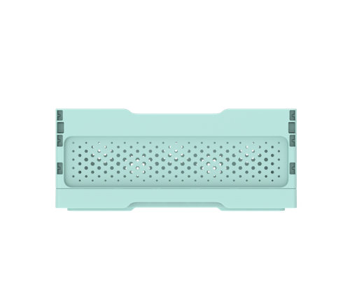 Ящик п/э АльтПласт (400х300х170) складной с перф.стенками