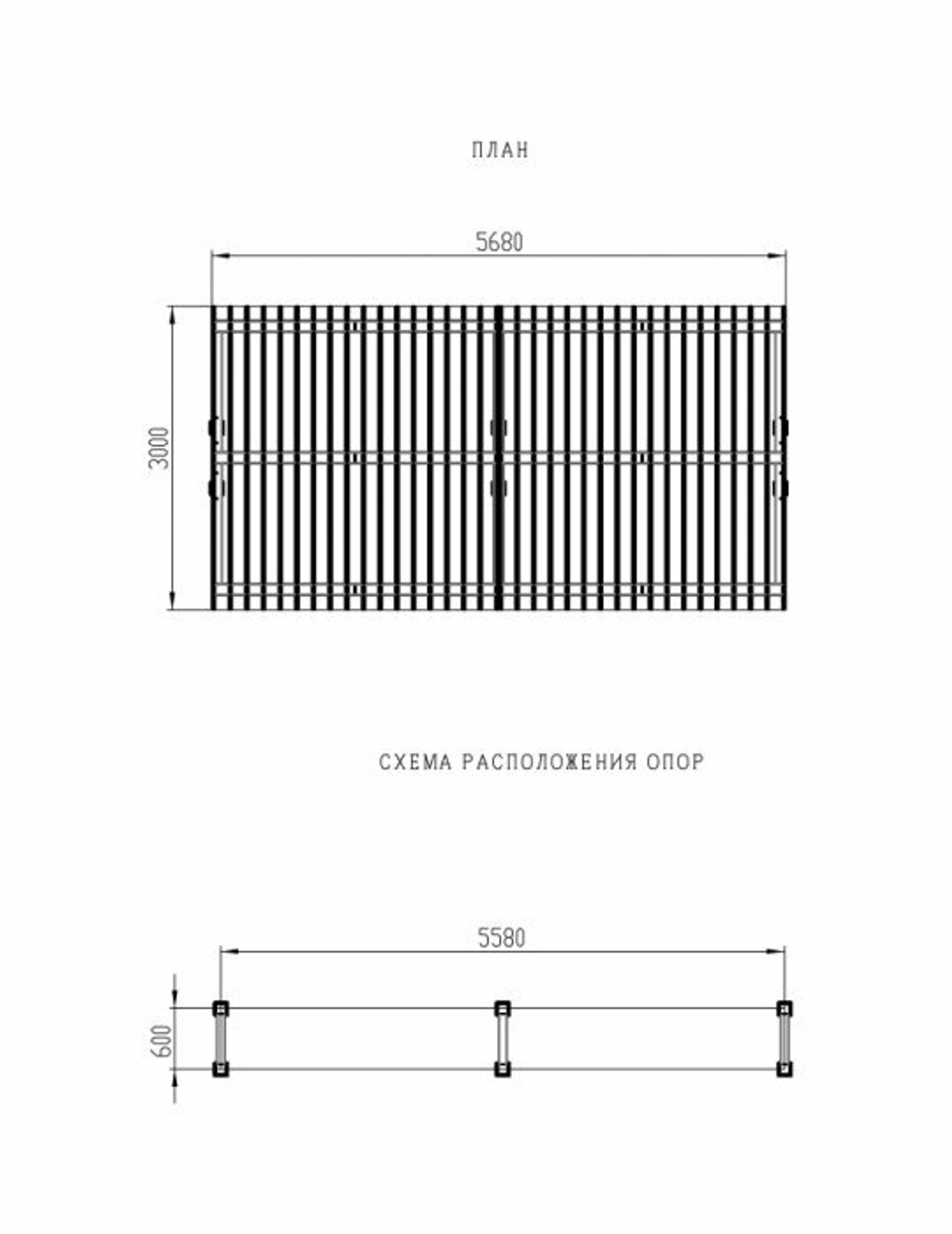 Пергола навес МФ 77.04.02