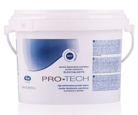 Высокоэффективный обесцвечивающий порошок сильного действия Lisap Bleach & Lights Pro Tech