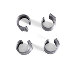 Магнитный держатель/зажим маркера для магнитной доски (for white board), серый