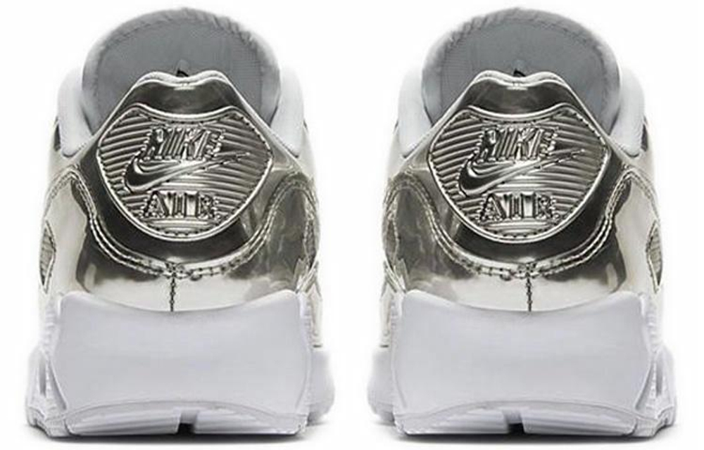 Кроссовки Nike Air Max 90 Sp "Metallic Chrome" (Женская размерная сетка)