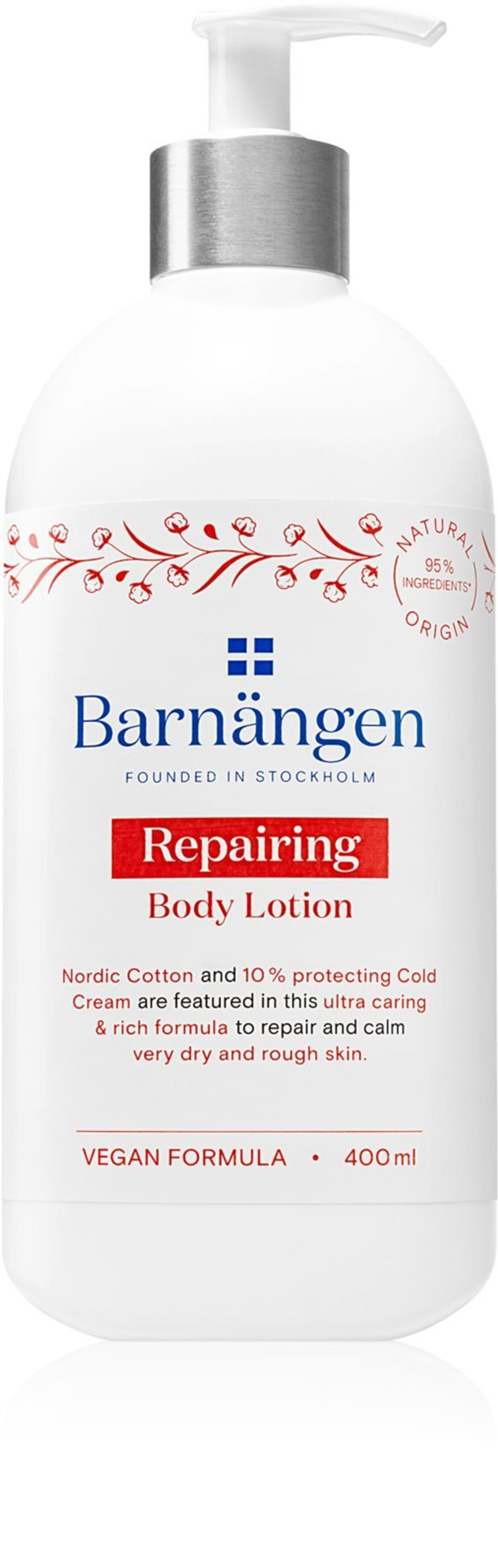 Barnängen Repairing - набор для ухода за сухой кожей, молочко для тела / 400 ml
