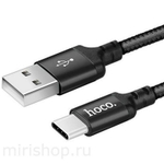Кабель USB - TypeC HOCO X14 Times (черный) 1м