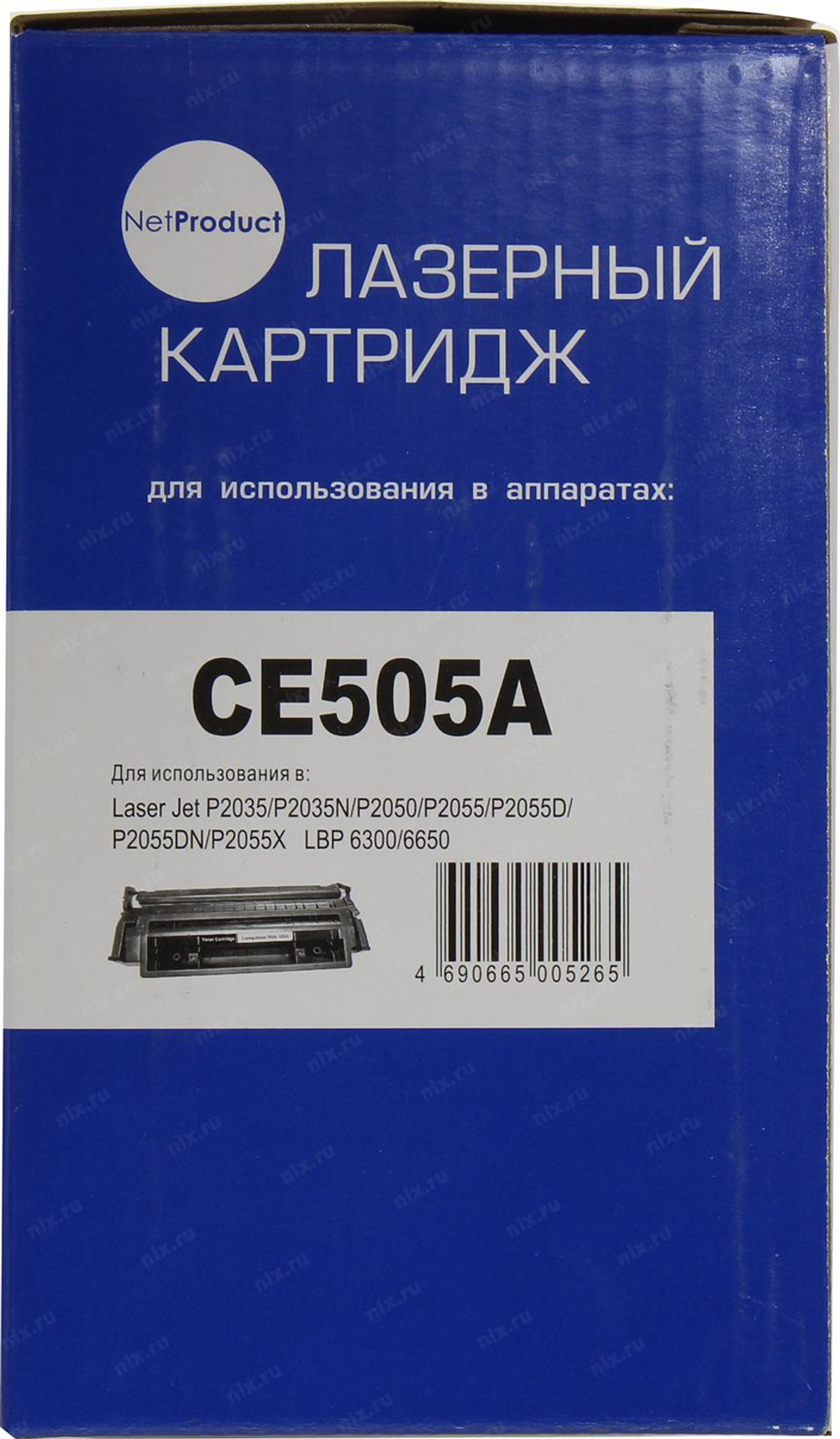 Картридж NetProduct CE505A для HP LJ P2035/2055