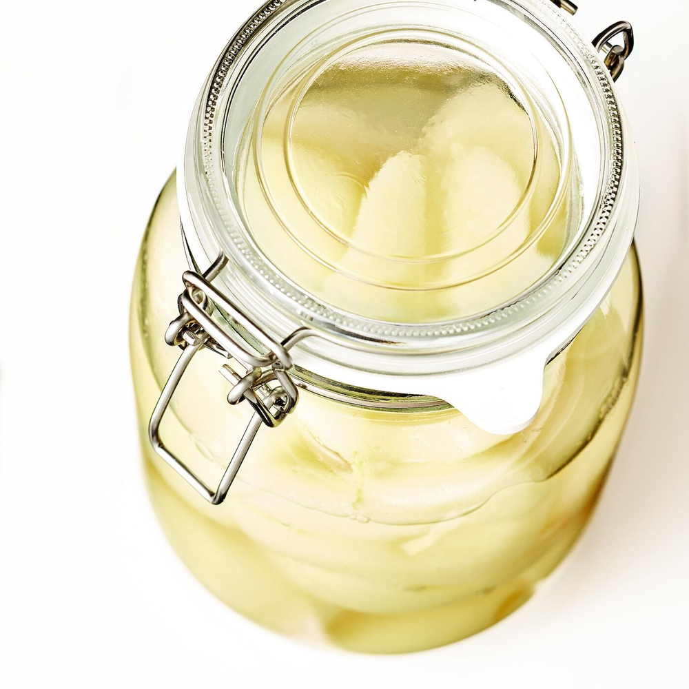 Банка для продуктов с крышкой IKEA KORKEN (КОРКЕН), Стекло, 1,8 л