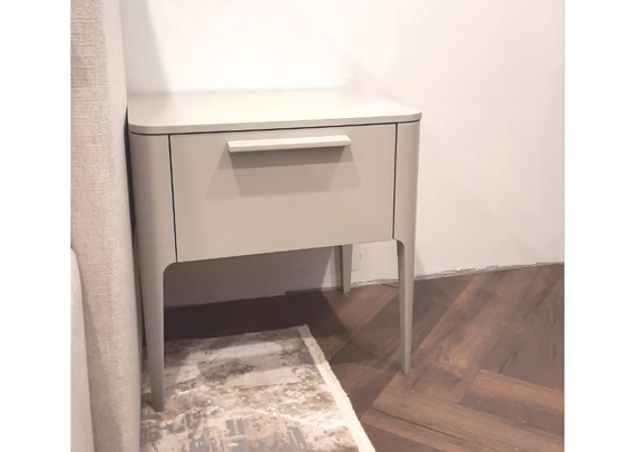 Тумба прикроватная Type 1 ящик (серо-бежевый)