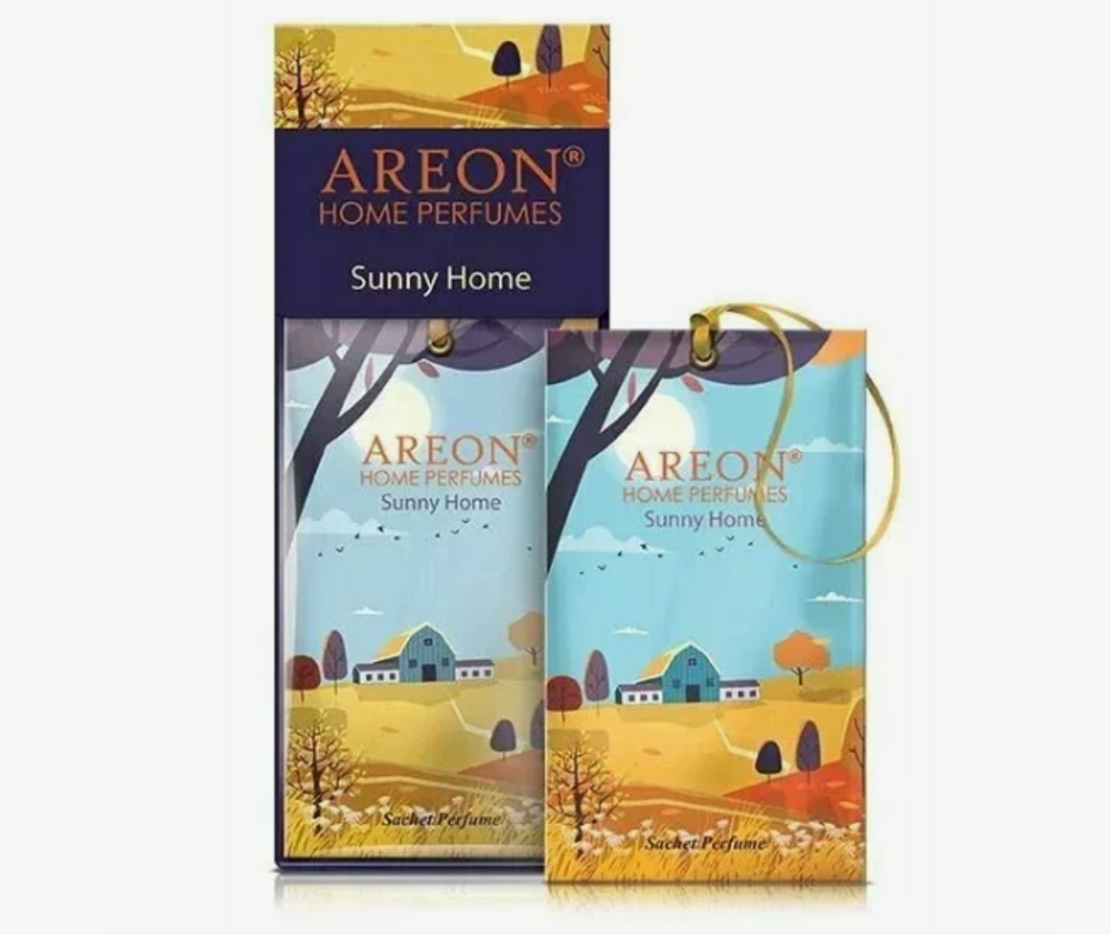 Ароматизатор саше Areon HOME PERFUMES SACHET (Sunny Home/Солнечный дом) 704-SPW-03-ЧЗБ