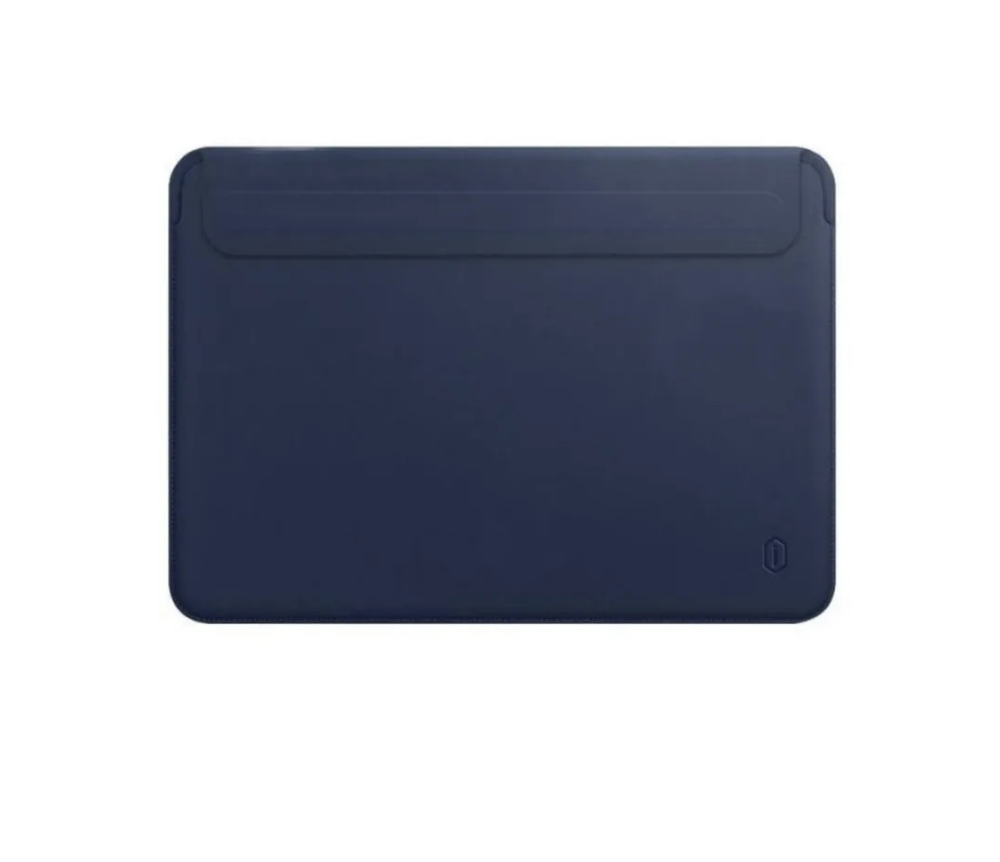 Чехол-папка для ноутбука 13.3" WiWU Skin Pro II PU Leather Sleeve for MacBook (синий, кожа)