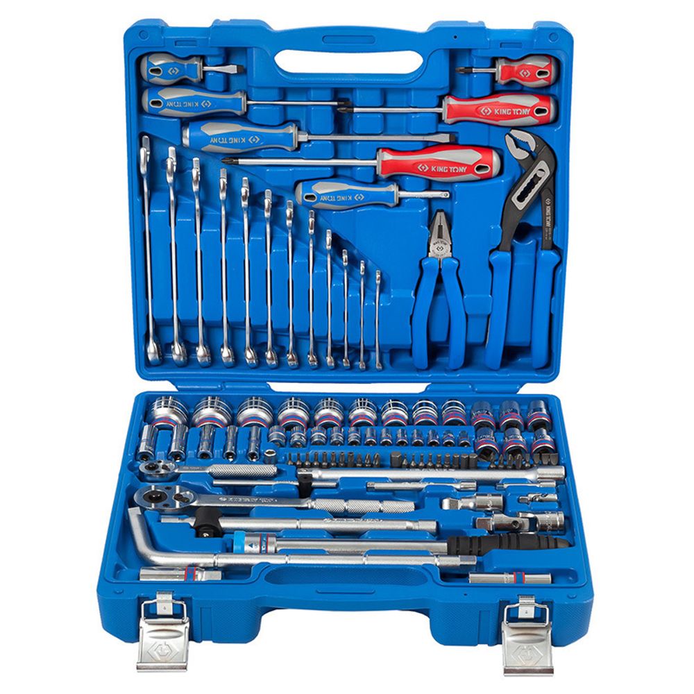 KING TONY (7598MR) Набор инструментов универсальный, 97 предметов