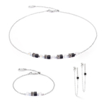 Серьги Coeur de Lion Black-Silver 5076/21-1317