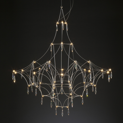 Люстра 9176P/S silver