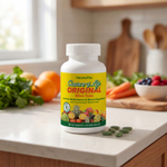 NaturesPlus, Source of Life, оригинальные мини-таблетки, добавка с мультивитаминами и минералами с концентрированными цельными продуктами, без железа, 180 таблеток