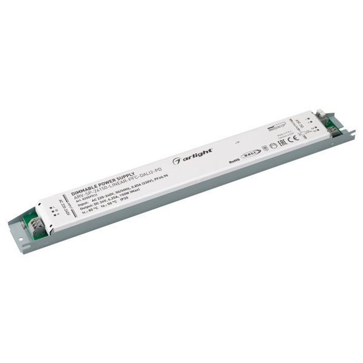 Блок питания Arlight ARV-SP-24150-Linear-PFC-Dali2-PD 24V 150W IP20 6,25A 025597(1)