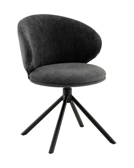 Стул Труфальд велюр темно-серый