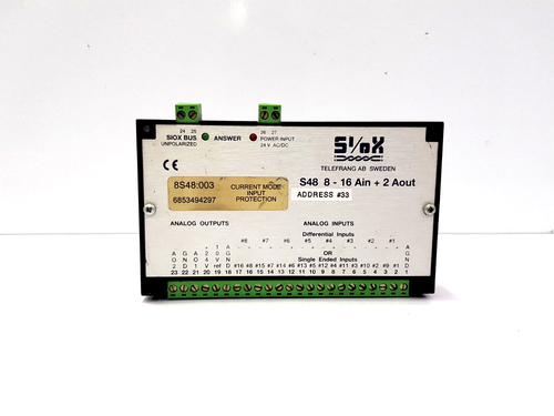 S48 8-16 AIN + 2 AOUT