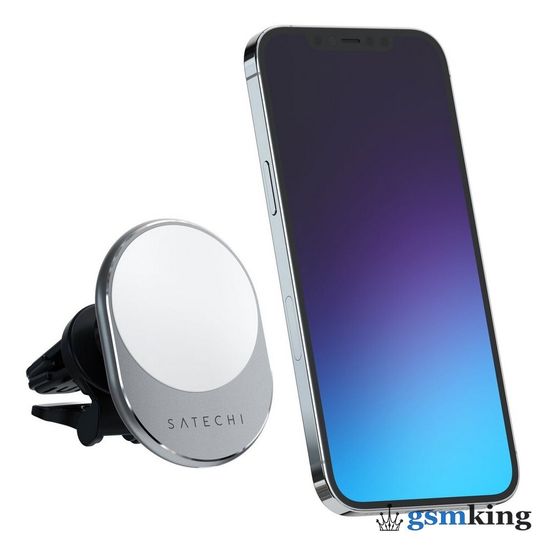 Satechi Magnetic Wireless Car Charger Stand Space Gray ST-MCMWCM