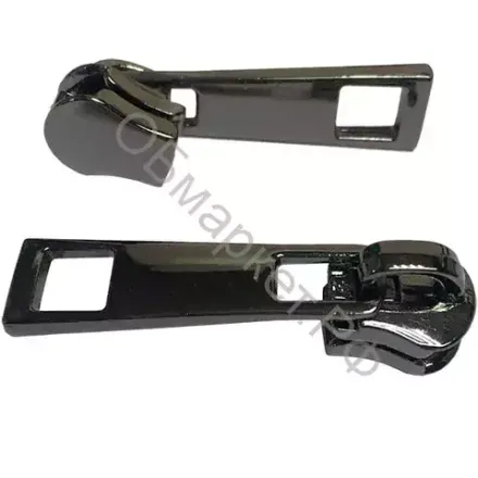 Бегунок металл №5 "Judson", тёмный никель