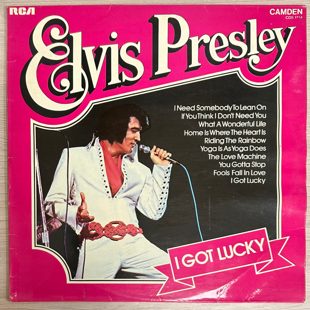 Elvis Presley- I Got Lucky (Англия 1971г.)