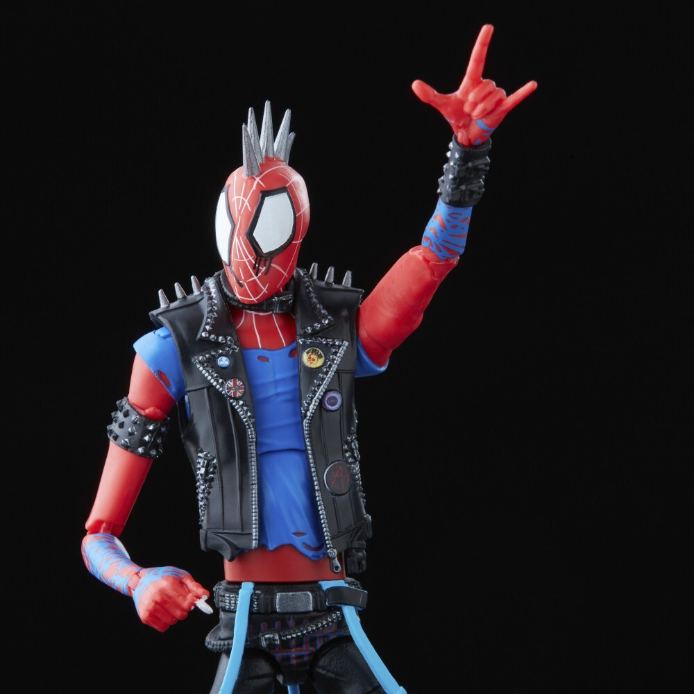 Hasbro Spider-Man - Фигурка Паука-Панка высотой 15 см из серии Marvel Legends / артикул   F3480 F3851  / GTIN 5010994181932