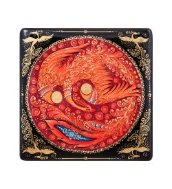 Народные промыслы ШК-30/107 Шкатулка «Жар-птица» исп. Петрова И.