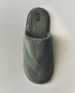 ZARA HOME ДОМАШНИЕ ТАПОЧКИ, ХАКИ