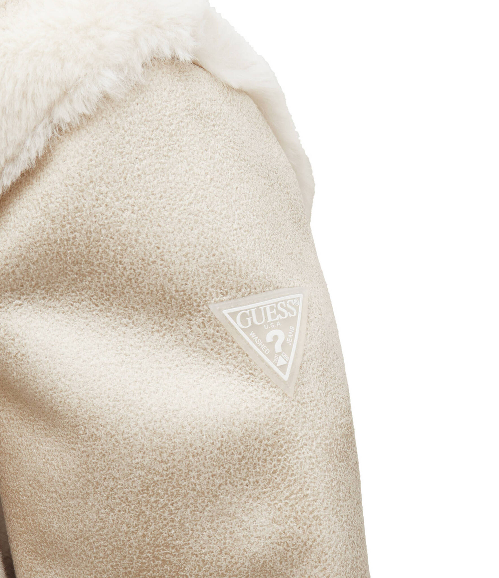 Дубленка Guess - кремовый(J3BL08 WCFX0)