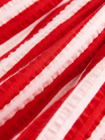 Сарафан с воротником для девочки Next E54-823, Красный, Белый