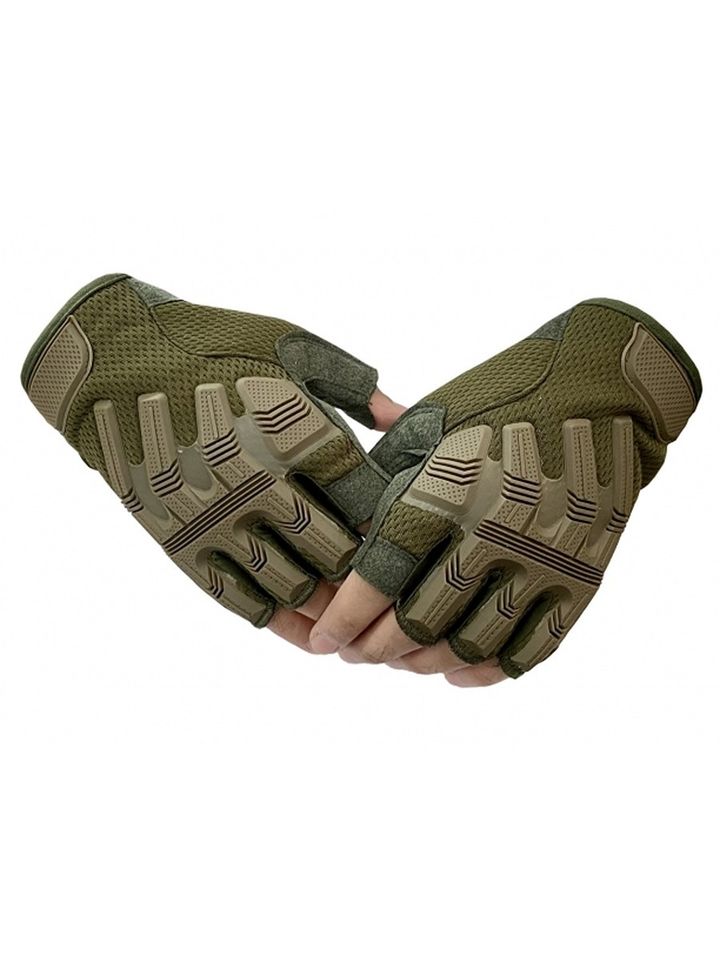 Перчатки тактические беспалые Jiusuyi (олива)
