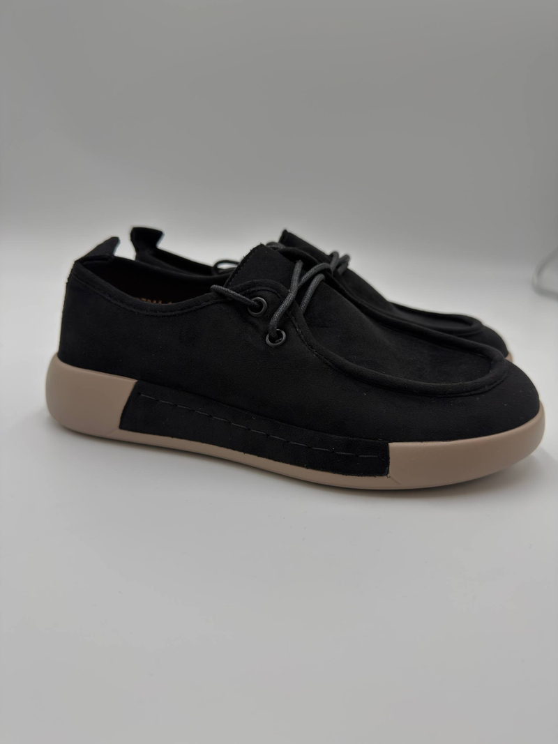 Туфли женские экокожа арт. 844-1 цвет "чёрный"