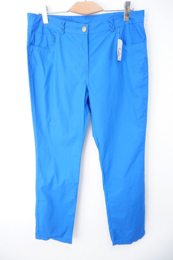 Брюки K Woman синего цвета 50 размер, новые