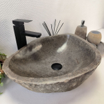 Раковина из речного камня RS-63308 (53*42*15) 0122