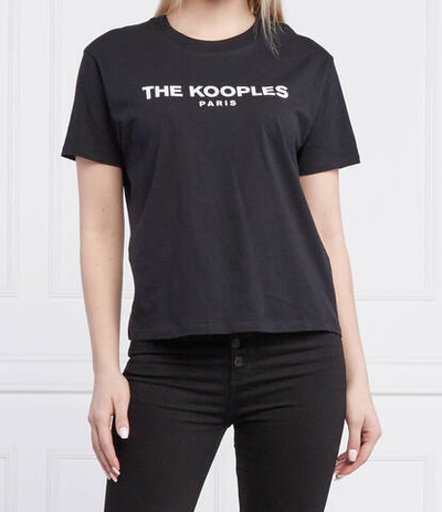 футболка The Kooples - черный(FTSC20036K)