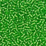 Японский бисер TOHO Round 11/0 (№27), с внутренним серебрением, прозрачный