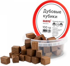 GUSTO Дубовые кубики средней обжарки (100 гр)