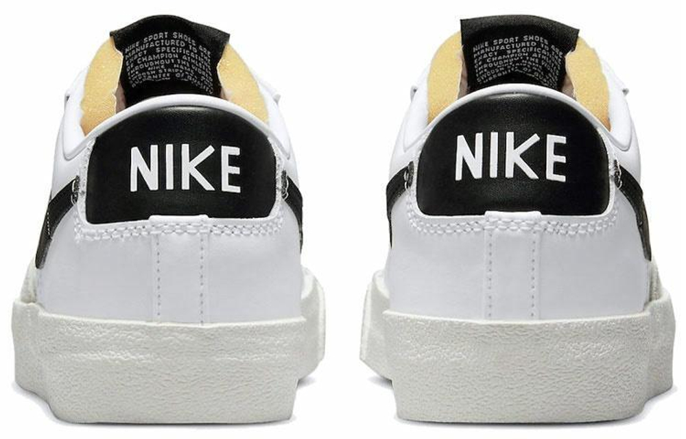 Кроссовки Nike "White And Black" (Женская размерная сетка)