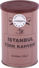 Кофе молотый İstanbul Türk Kahvesi c кардамоном, жестяная банка, 250 гр