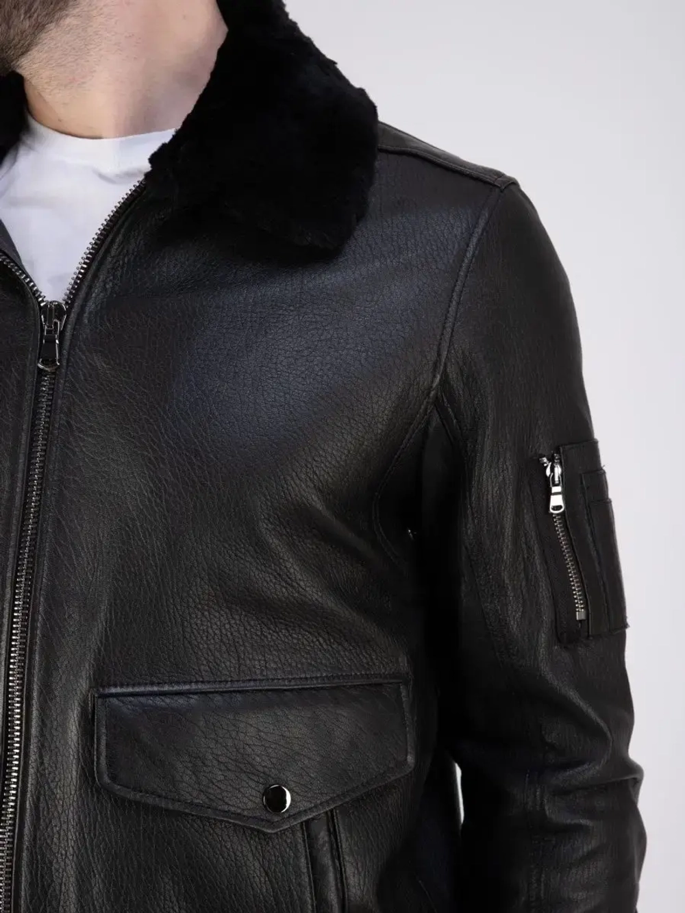 Куртка кожаная из натуральной кожи Турция