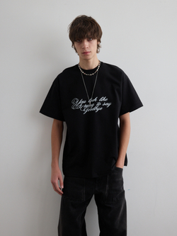 Футболка Goodbye, черная