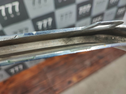 Накладка заднего бампера левая Mercedes GLS (X167) 19-нв Б/У Оригинал A1678856900