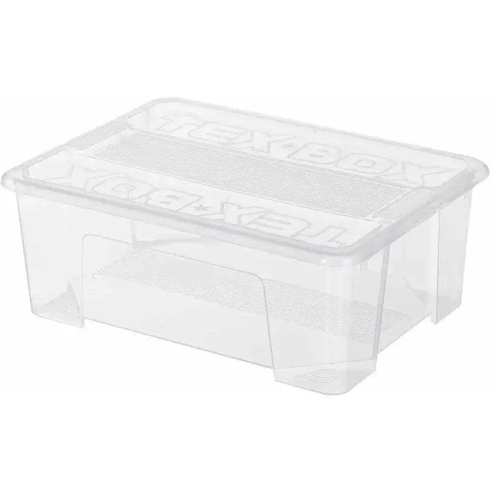 ЯЩИК УНИВЕРСАЛЬНЫЙ 380х140 ММ TEX-BOX 10Л (Бесцветный)
