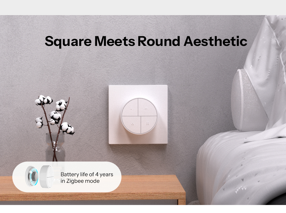 Беспроводная кнопка SONOFF SNZB-01M - Zigbee