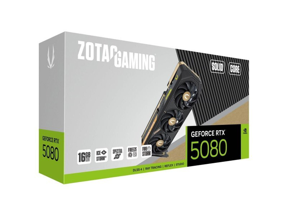Видеокарта Zotac Nvidia GeForce RTX 5080 SOLID [ZT-B50800D2-10P]