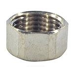 Заглушка латунь никель Ду 15 (1/2") ВР SantechSystems