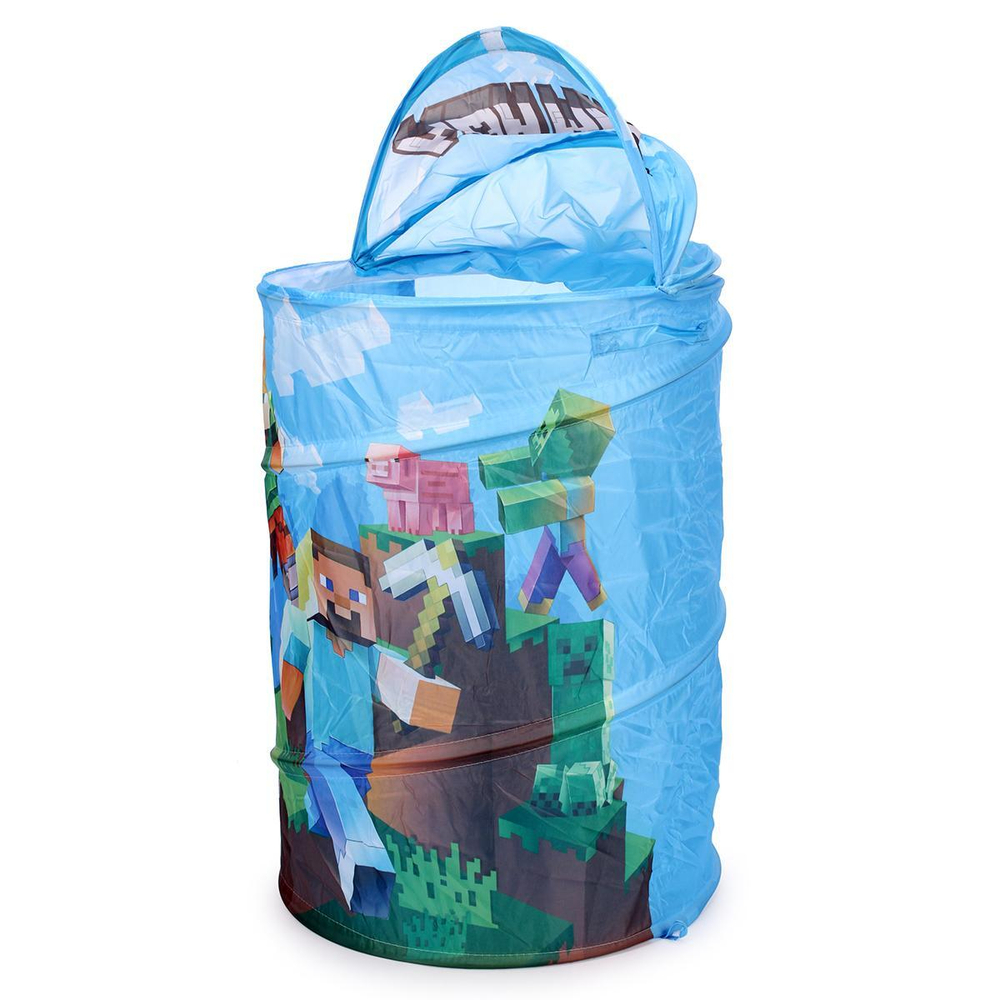 Корзина для игрушек "Майнкрафт" 43*60см. XDP-17954-R (Играем вместе)