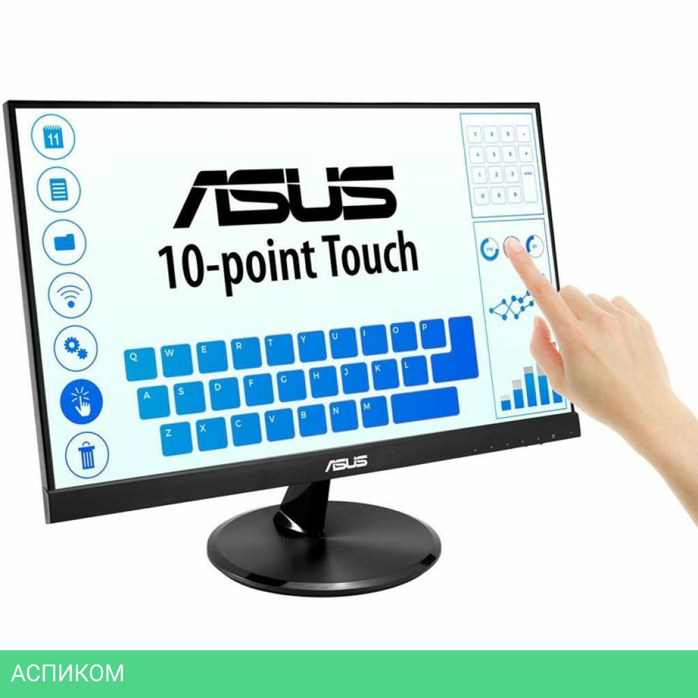 Монитор Asus VT229H Black (90LM0490-B02170)